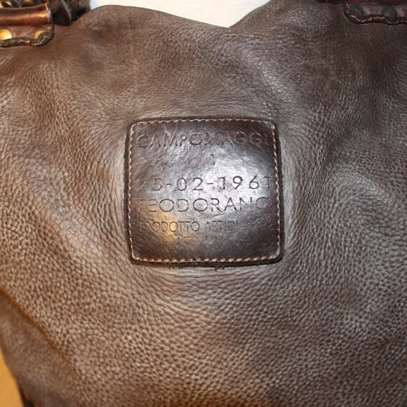 Campomaggi Leather Shoulder Bag - Picture 2 of 9